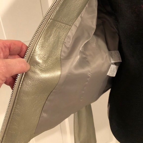 Jones New York Leather Jacket - Picture 4 of 13